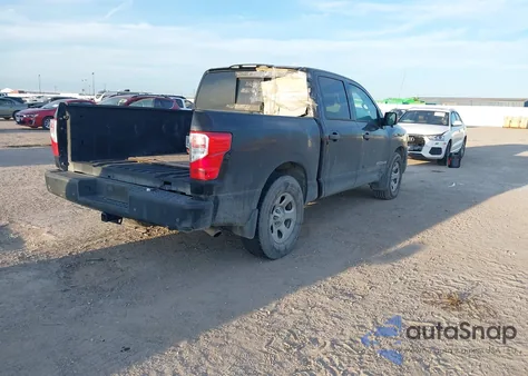 2021 Nissan Titan S 4X2 from USA, damaged, VIN 1N6AA1EE8MN527673